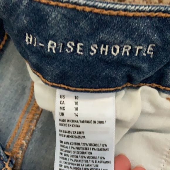 American Eagle High-rise Jean Shorts - Picture 4 of 4